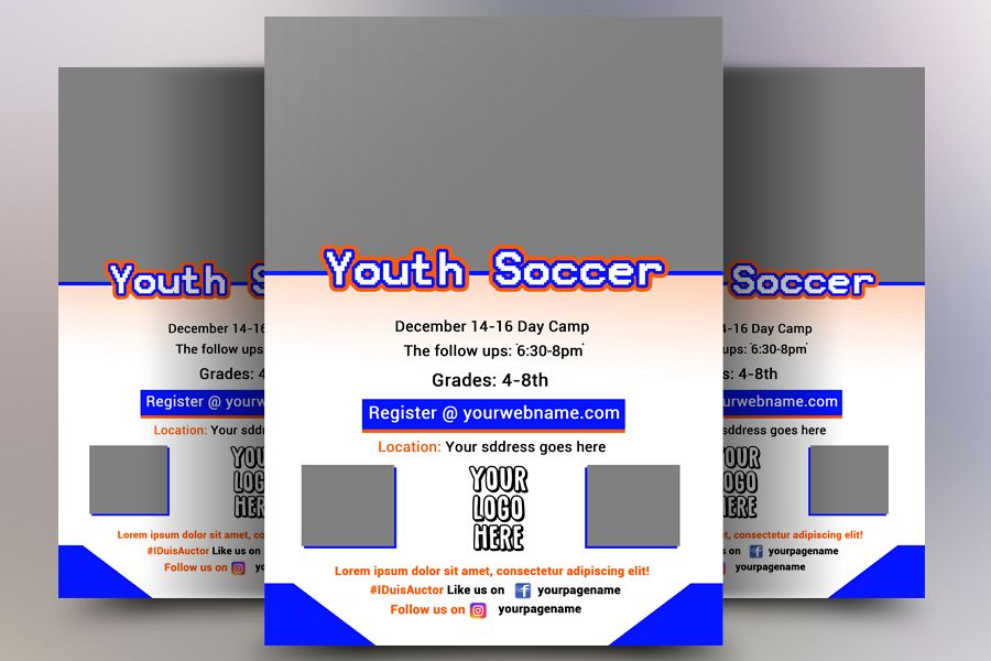Soccer Flyer Template example image 1