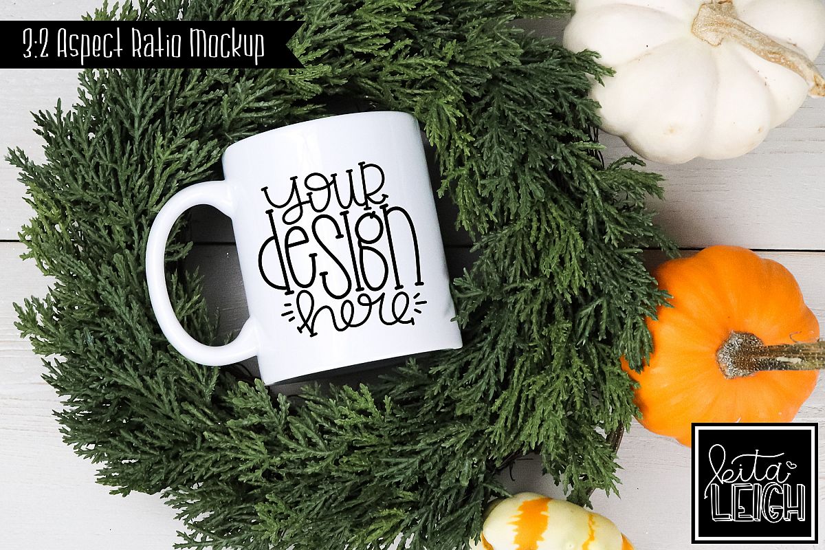 Fall 11 oz Mug Mockup example image 1