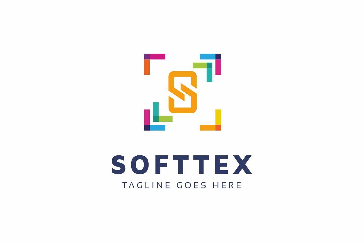 Softtex S Letter Logo example image 1