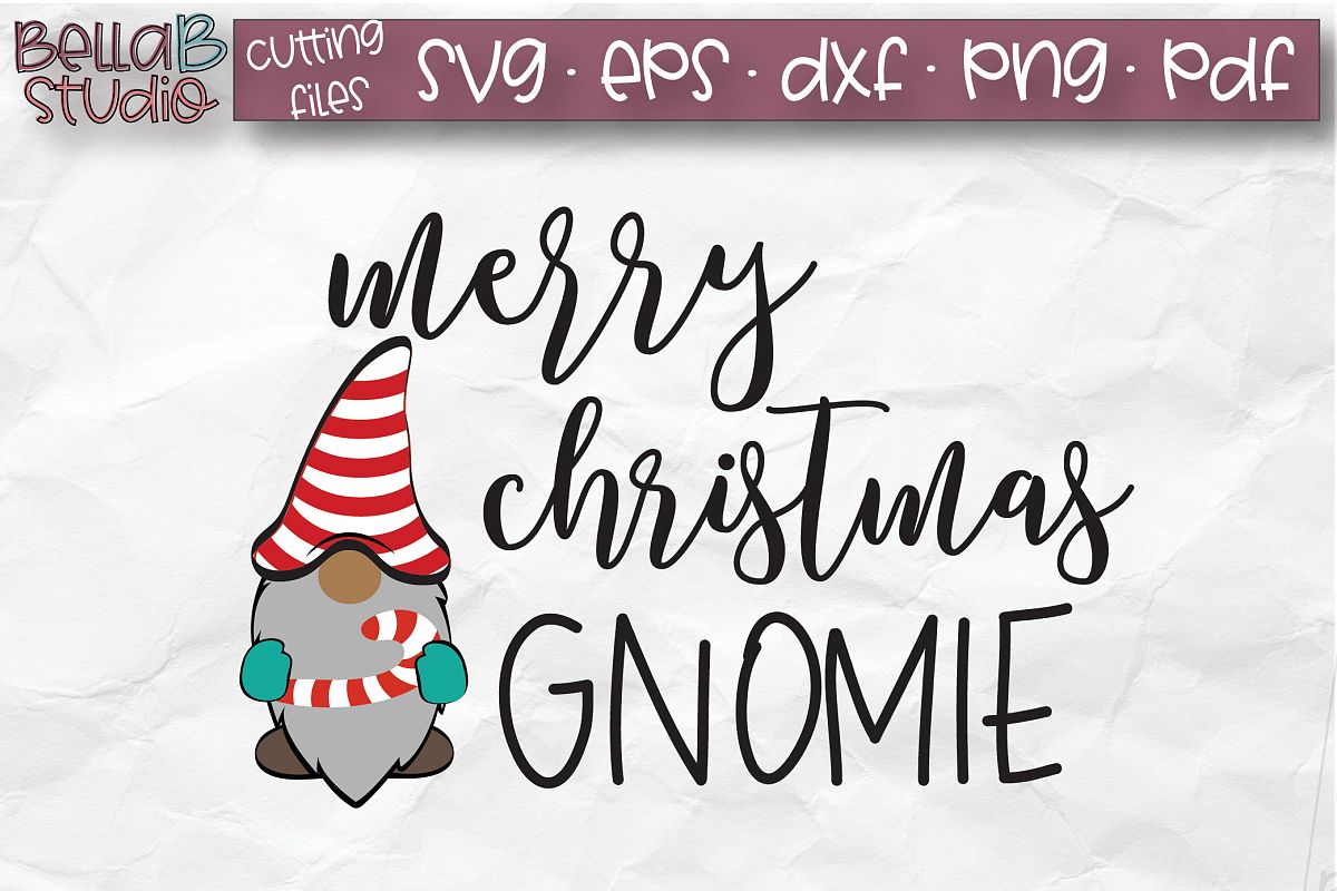 Download Christmas Gnomes SVG, Merry Christmas Gnomie SVG, Cut File