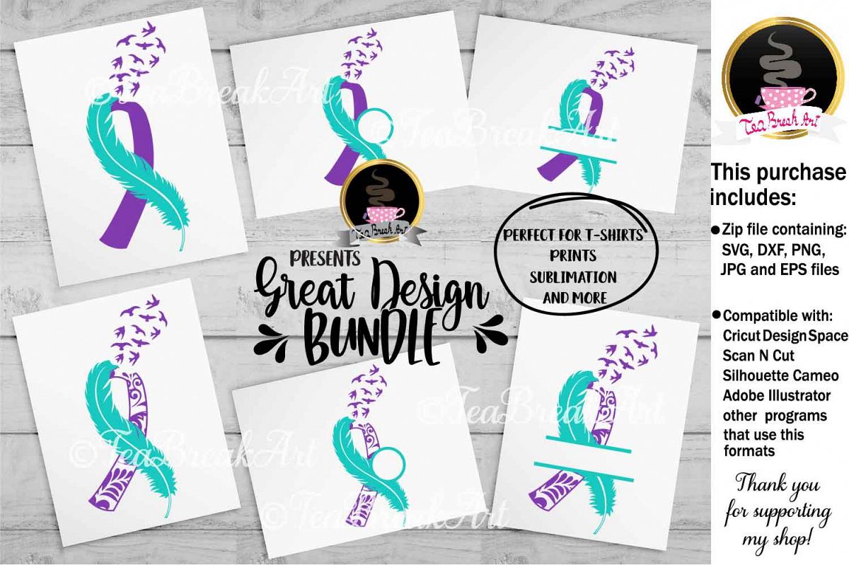 Download Suicide Awareness Set Cutting Files 1065c