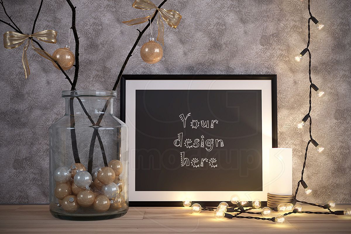 Horizontal Frame Mockup By Cg Design Bundles Horizontal Frame Mockup Example Image