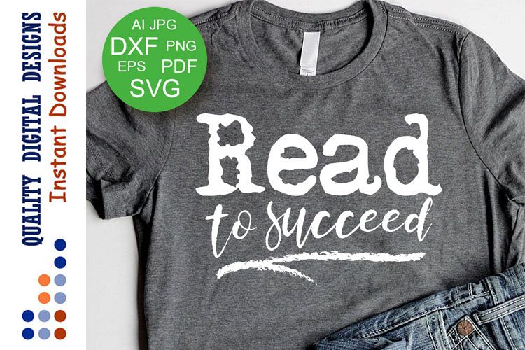 Read to succeed svg example image 1