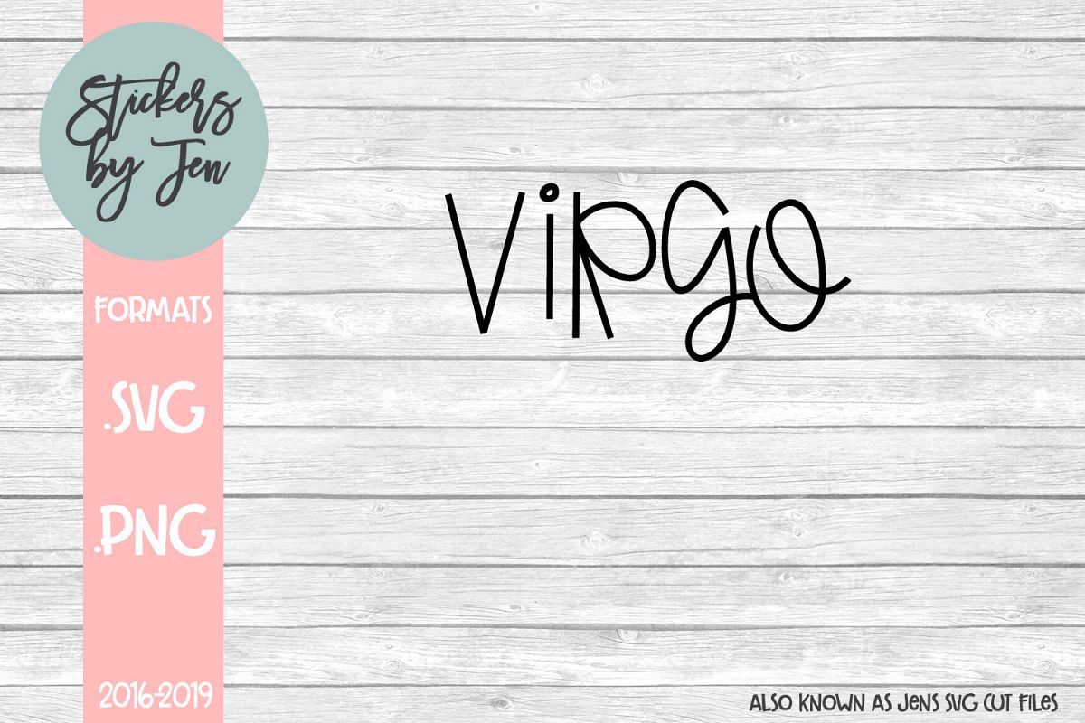 Virgo Zodiac SVG Cut File example image 1