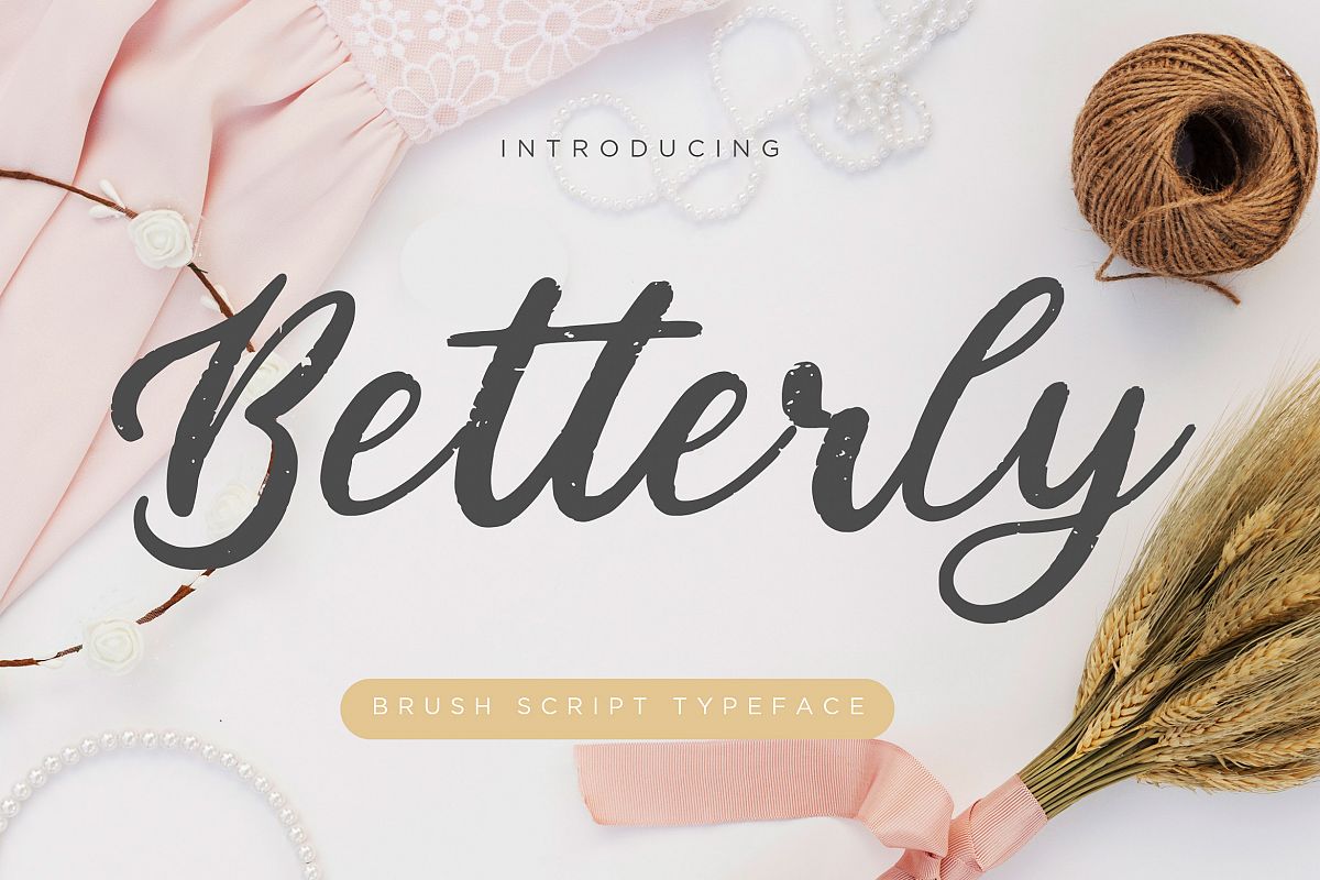 Betterly Brush Script example image 1