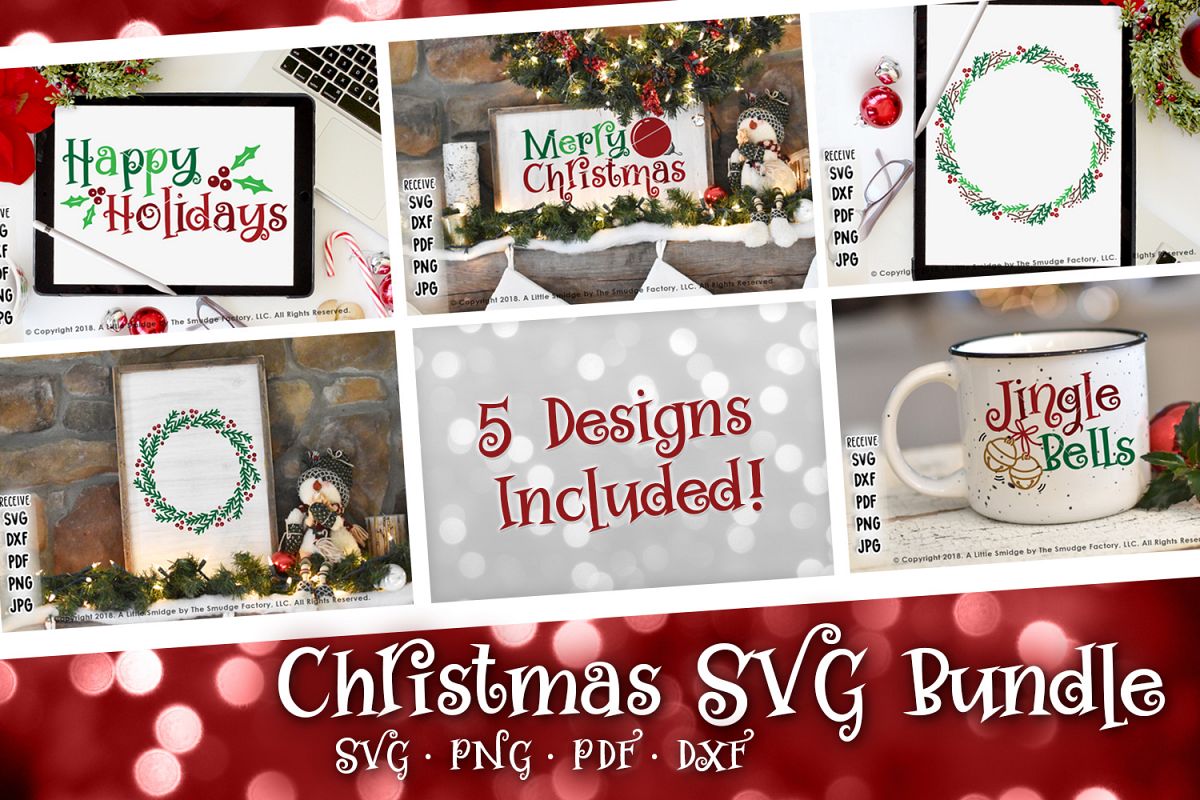 Christmas SVG Bundle example image 1