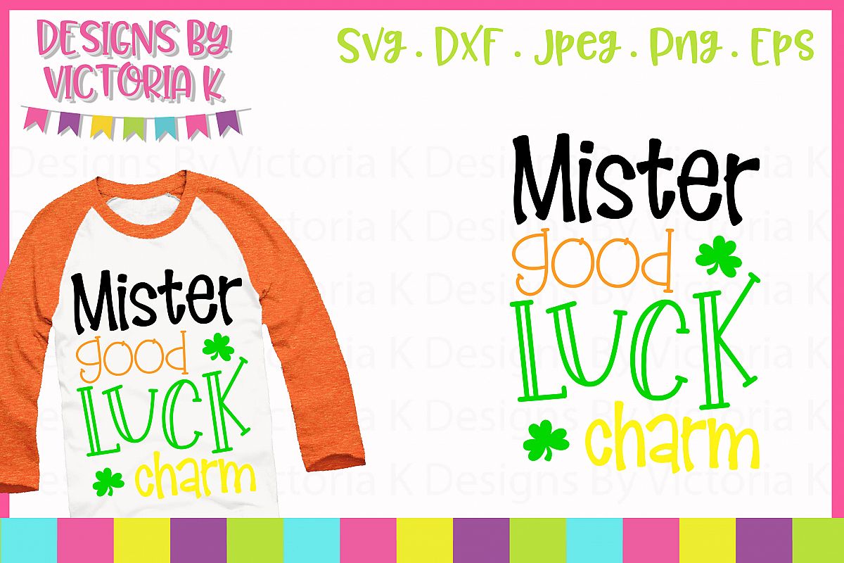 Mister Good Luck Charm SVG Cut File example image 1