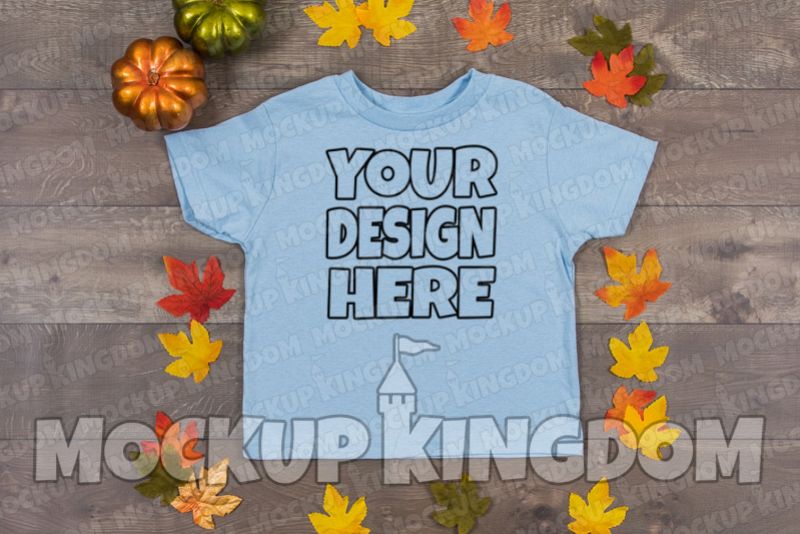 Kids Shirt Mockup, Toddler Shirt Mockup, Youth Shirt Mockup example image 1
