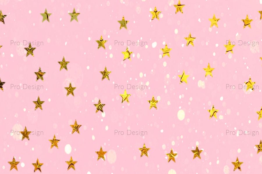 Star Golden sparkles Background example image 1