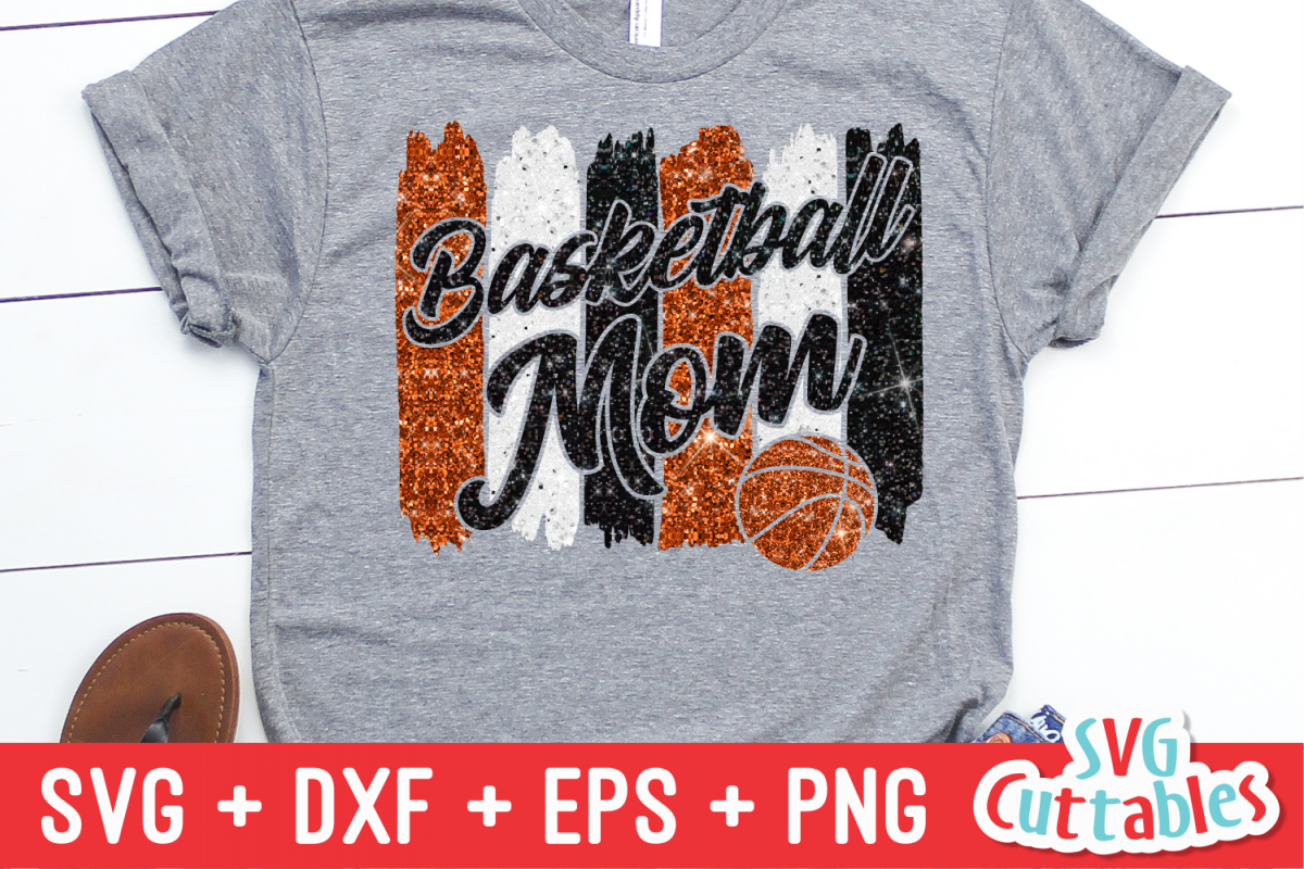 Basketball Mom | SVG Cut File example image 1