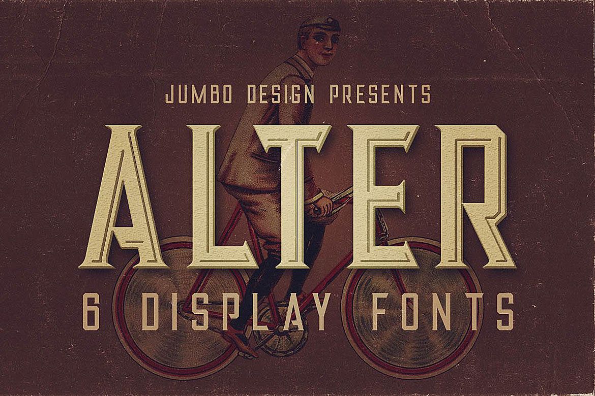 Alter - Vintage Style Font example image 1