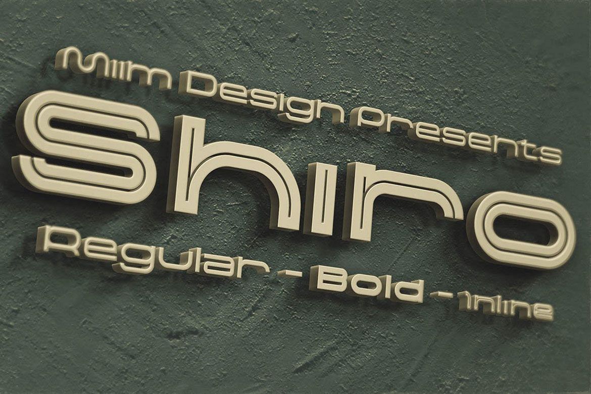 Shiro - Modern Font example image 1