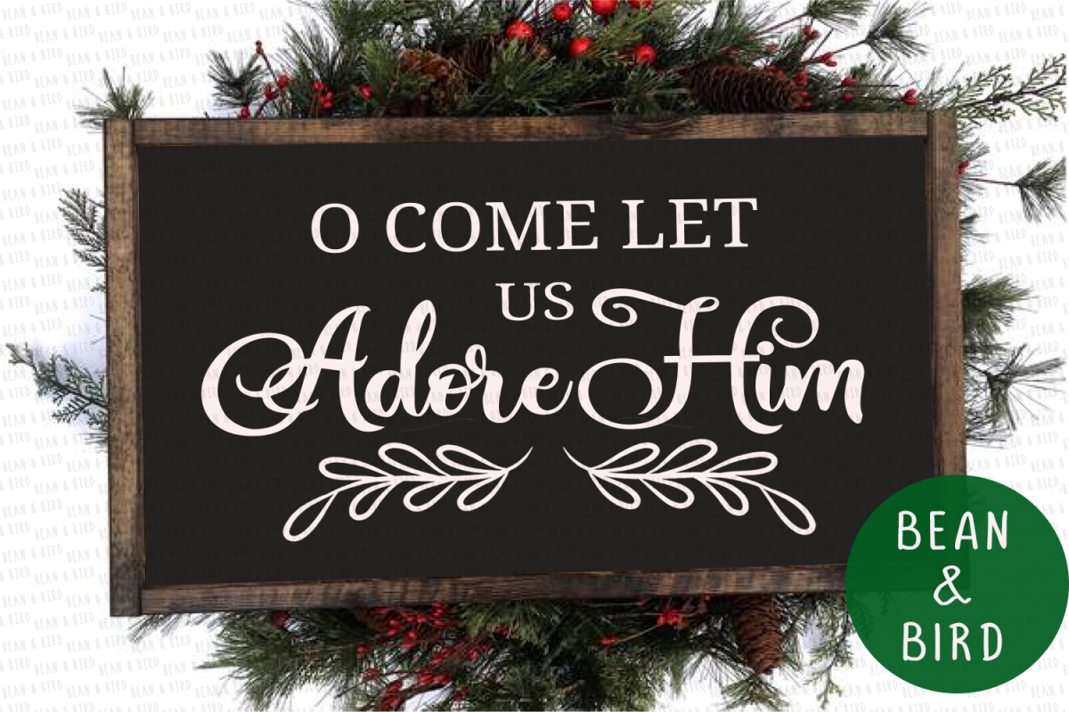 O Come let us Adore Him example image 1