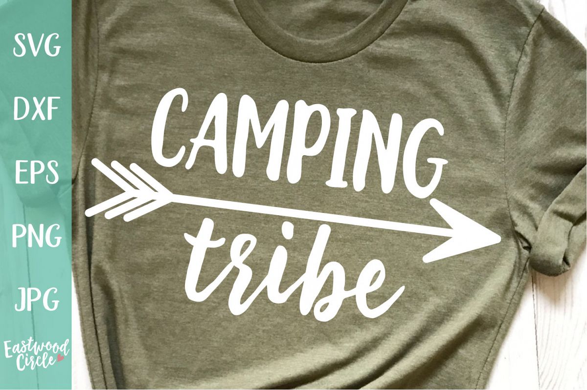 Camping Tribe - A Camping SVG example image 1