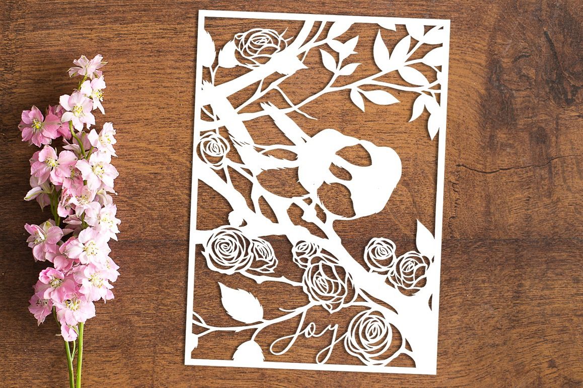 Joy - Paper Cutting Template example image 1