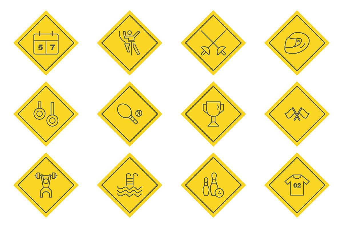 Set Of Sports And Game Icons example image 1