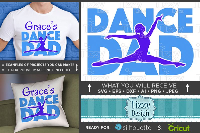 Dance Dad SVG File - Dance Dad Shirt SVG - 1048 example image 1