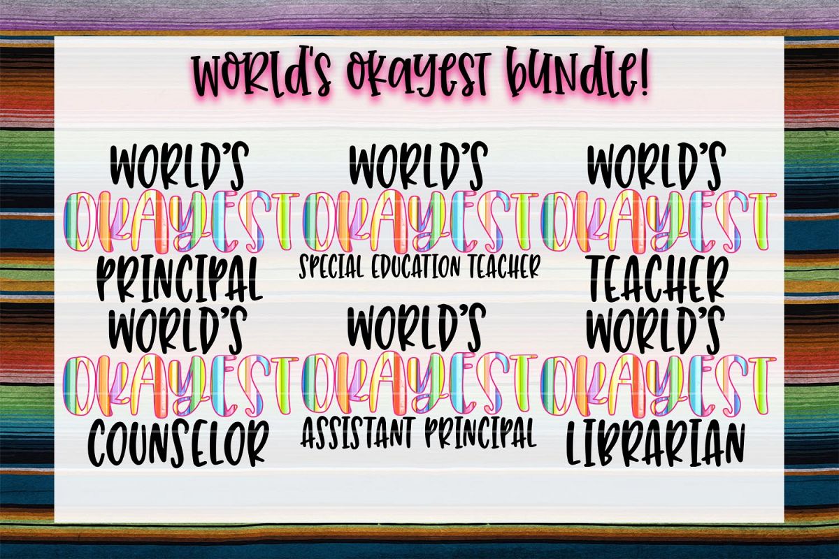 World's Okayest Education Bundle! example image 1