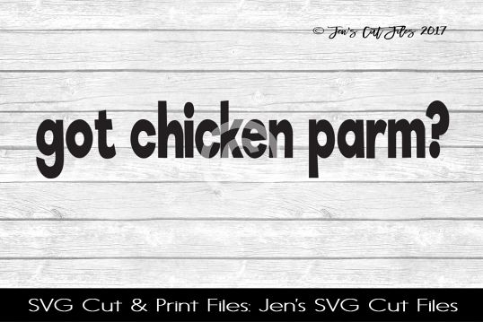 Got Chicken Parm SVG Cut File example image 1