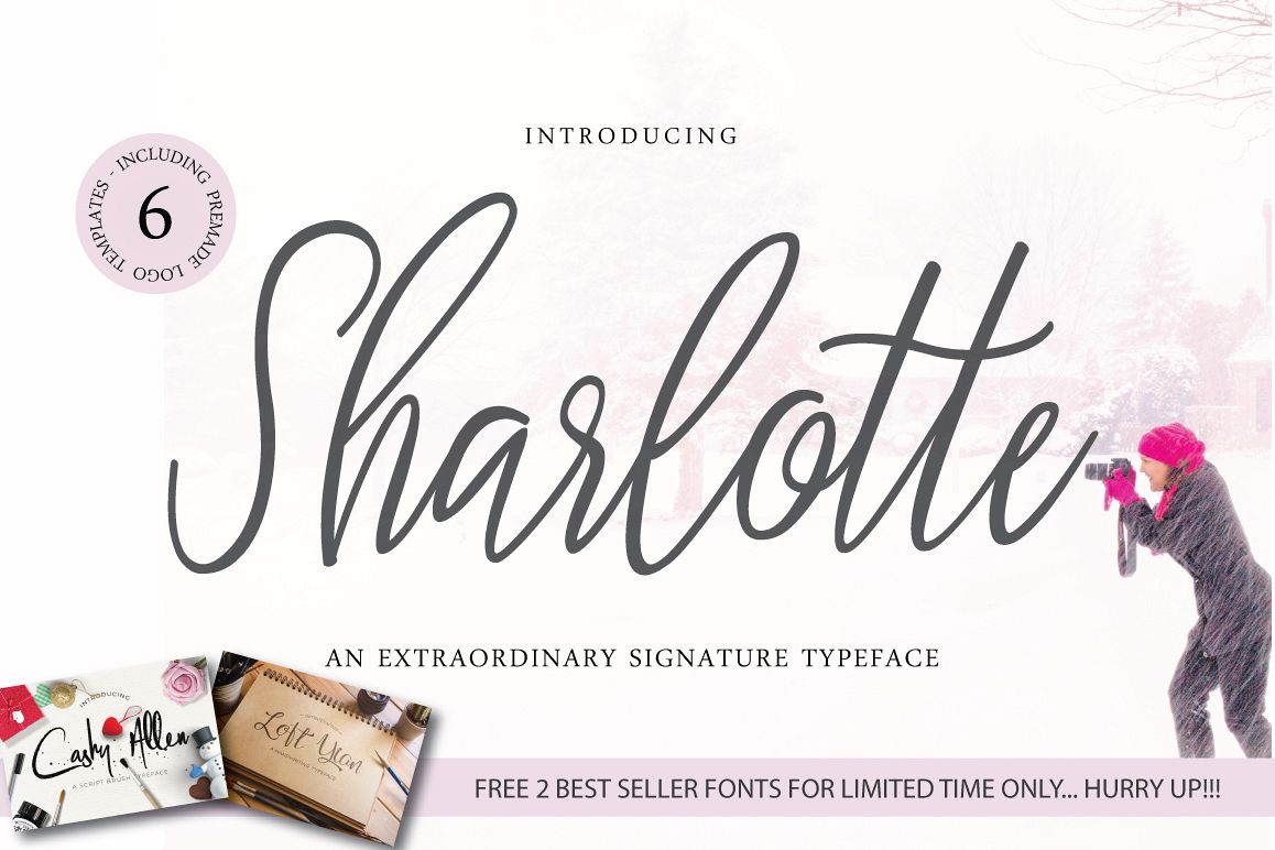 Sharlotte Typeface example image 1