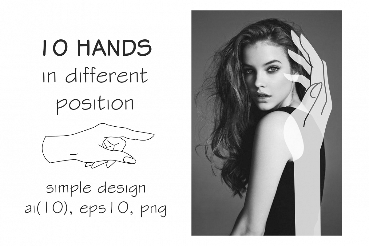 10 HANDS in simple design example image 1
