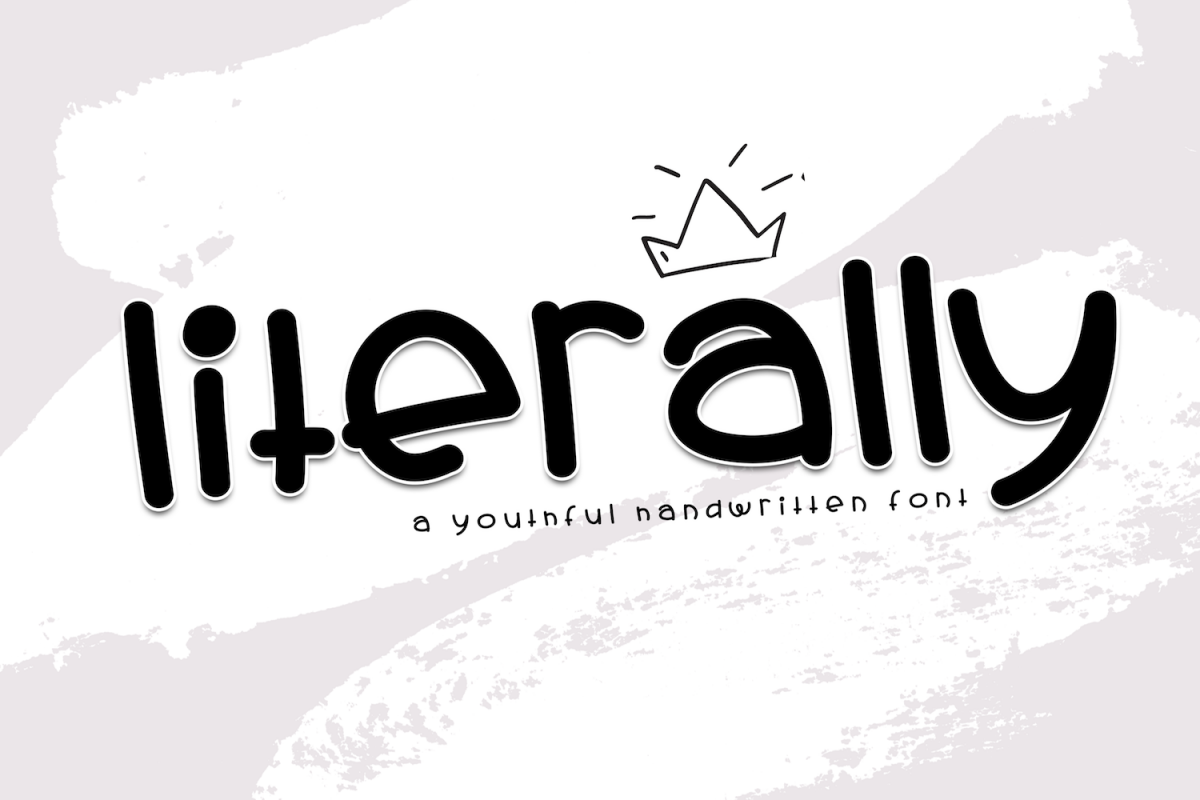 Literally - A Youthful Handwritten Font example image 1