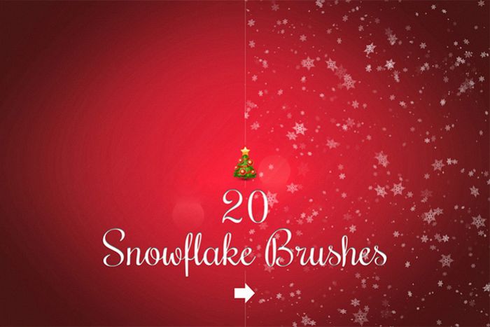Snowflake Brushes example image 1