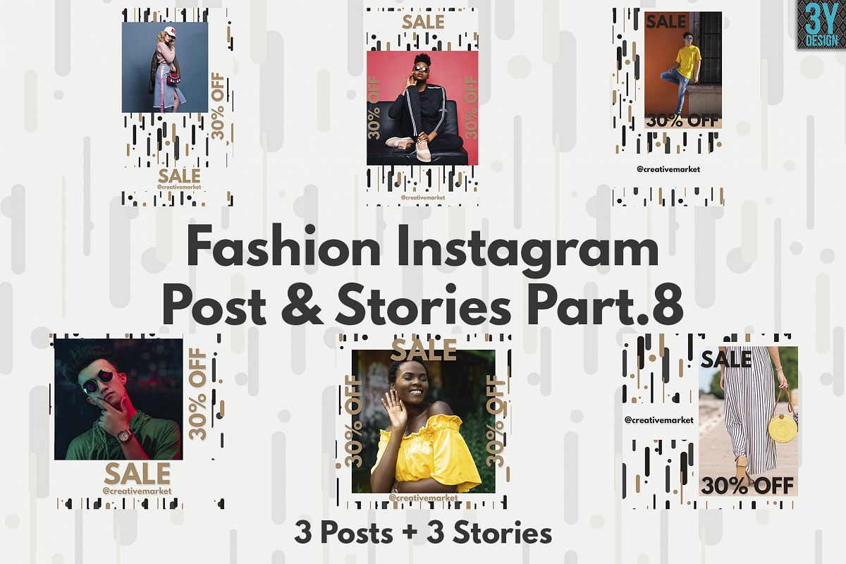 Fashion Instagram Posts & Stories example image 1