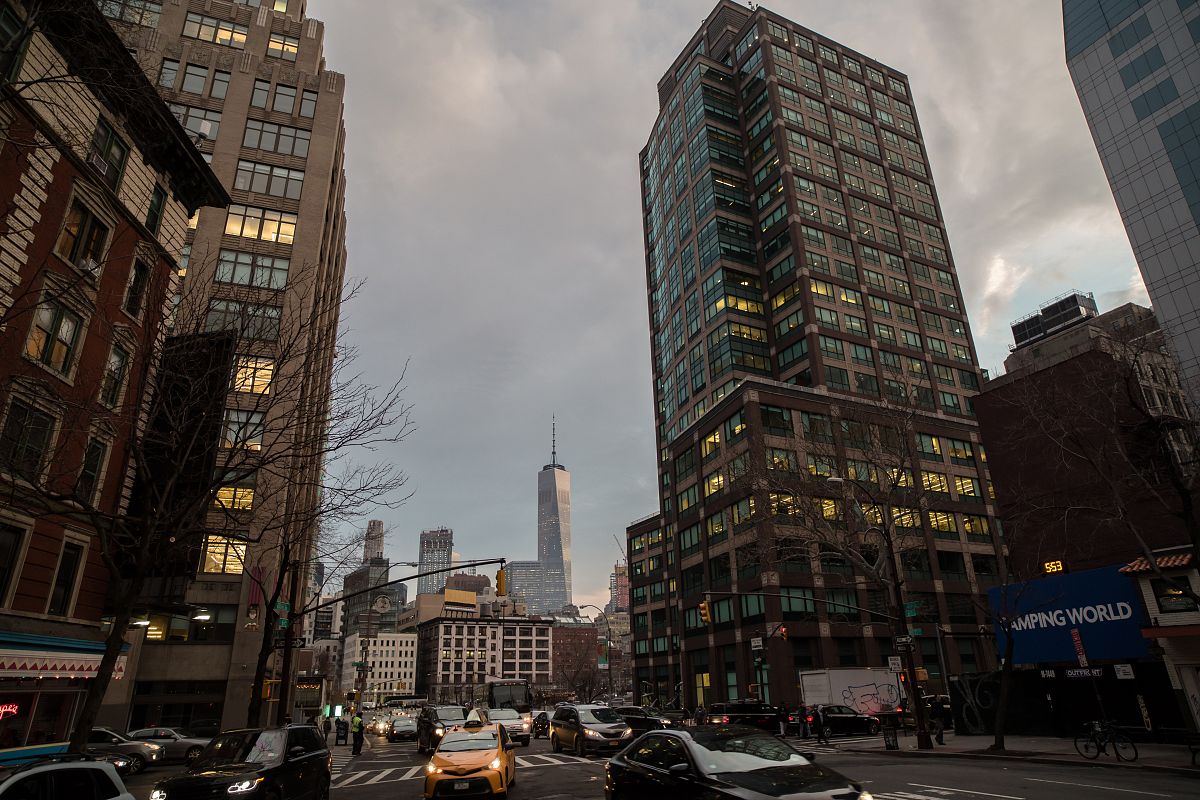 New York city street view example image 1