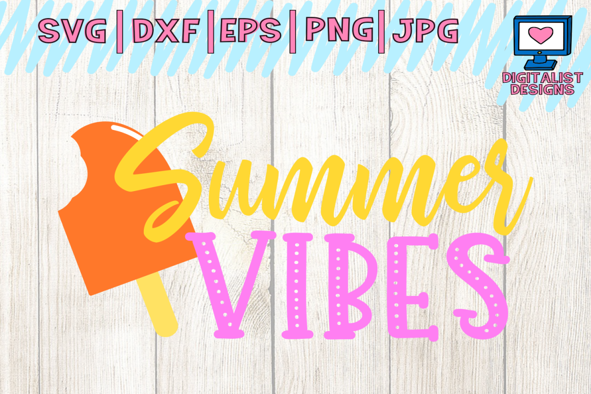 popsicle svg cuts, summer svg, beach svg, svg for cricut, dxf, silhouette, summer clipart, beach ...