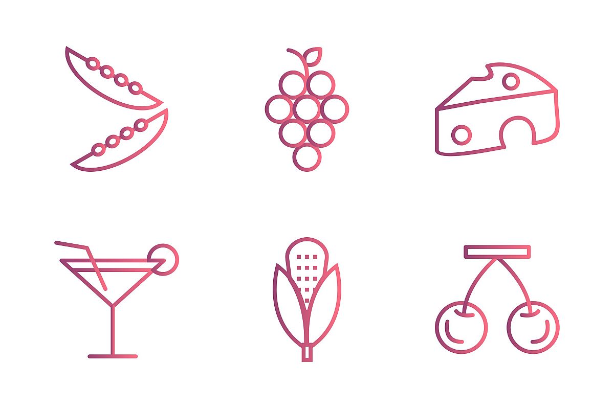 Set Of Food Icons example image 1