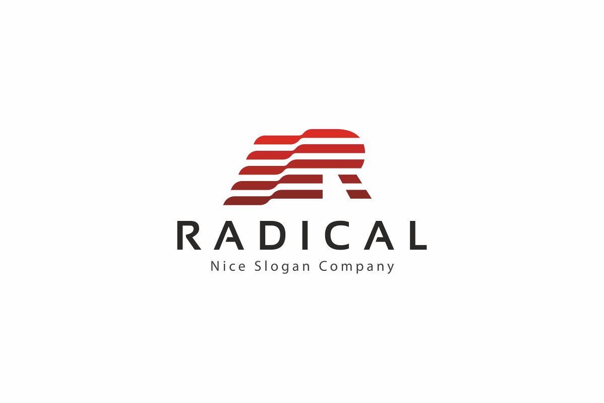RADICAL - R Letter Logo example image 1
