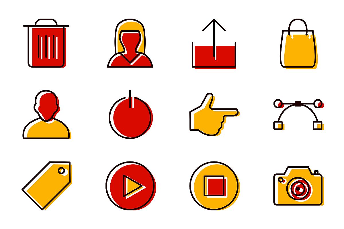 Set Of Multimedia Icons example image 1