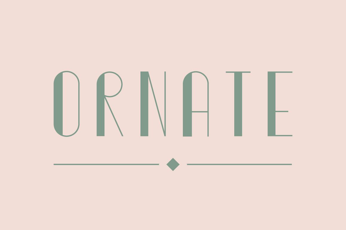 Ornate Typeface example image 1