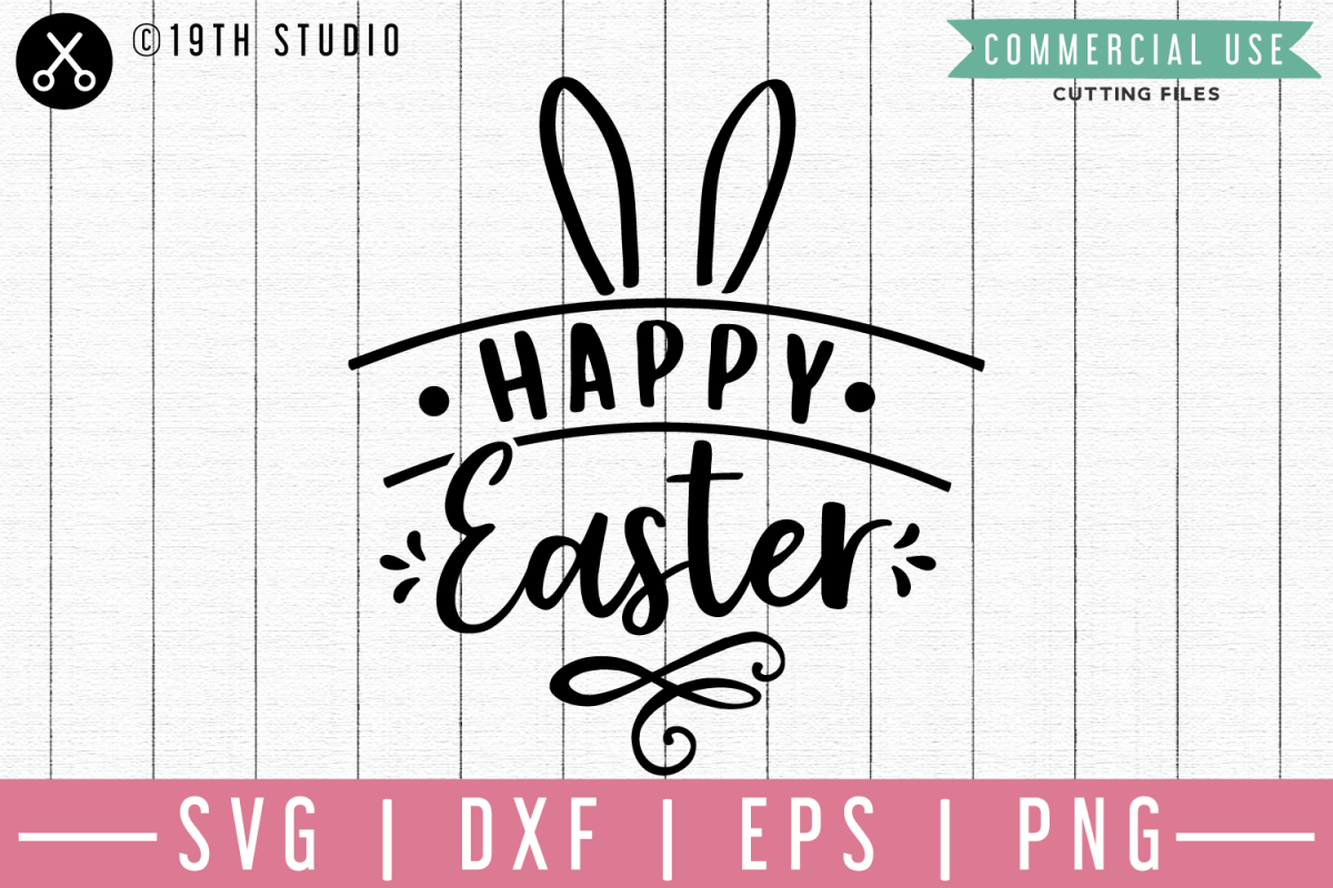 Easter SVG cut file | Happy Easter SVG | M46F (221048) | SVGs | Design