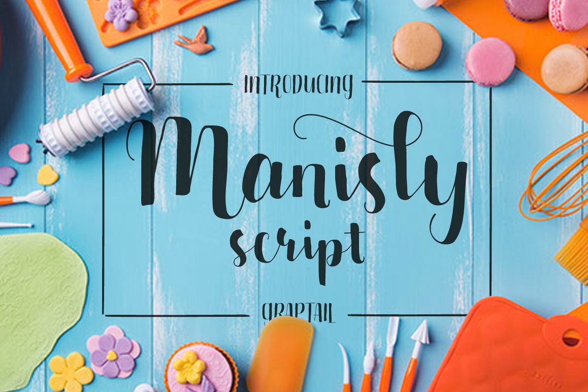 Manisly Script example image 1