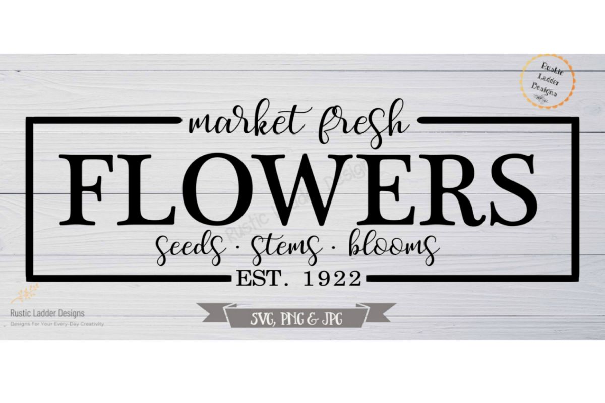 Market Fresh Flowers example image 1