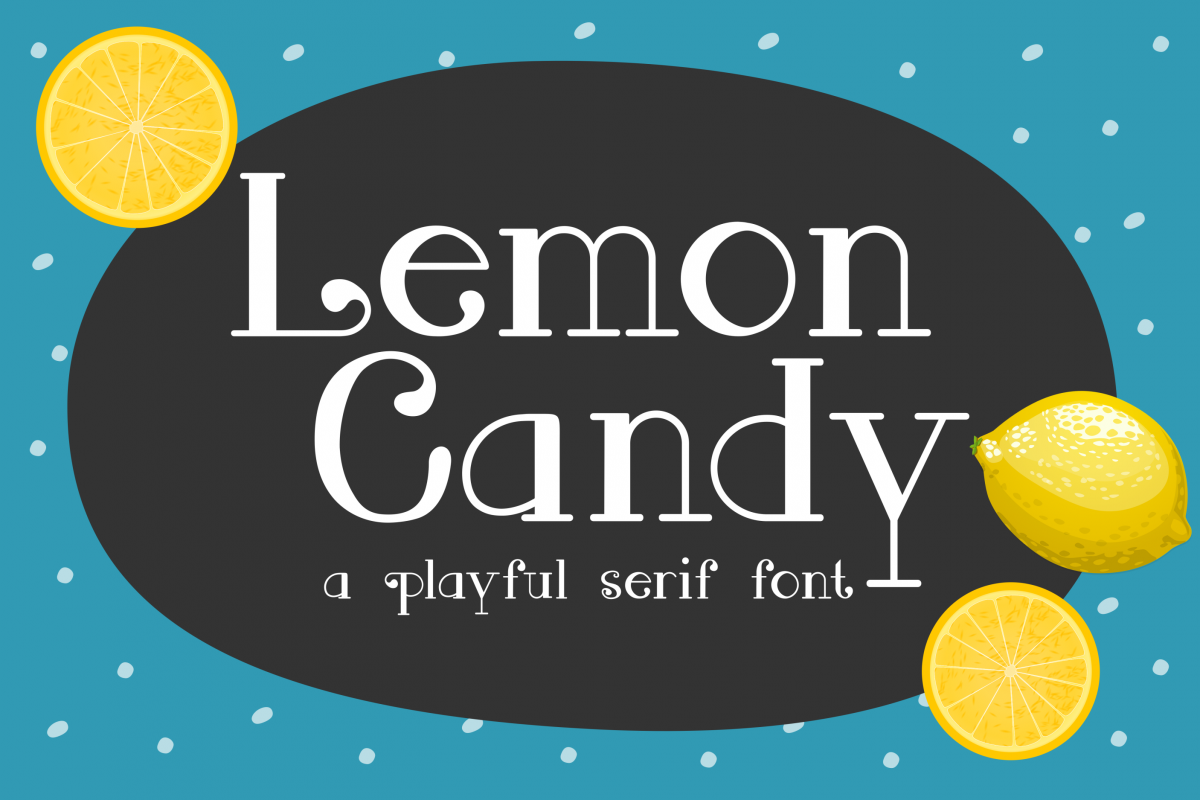Lemon Candy Font example image 1