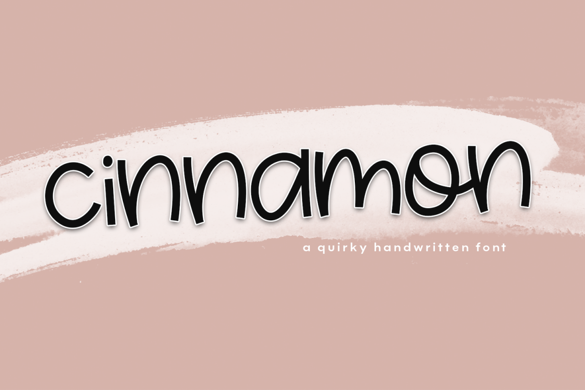 Cinnamon - A Fun & Quirky Font example image 1