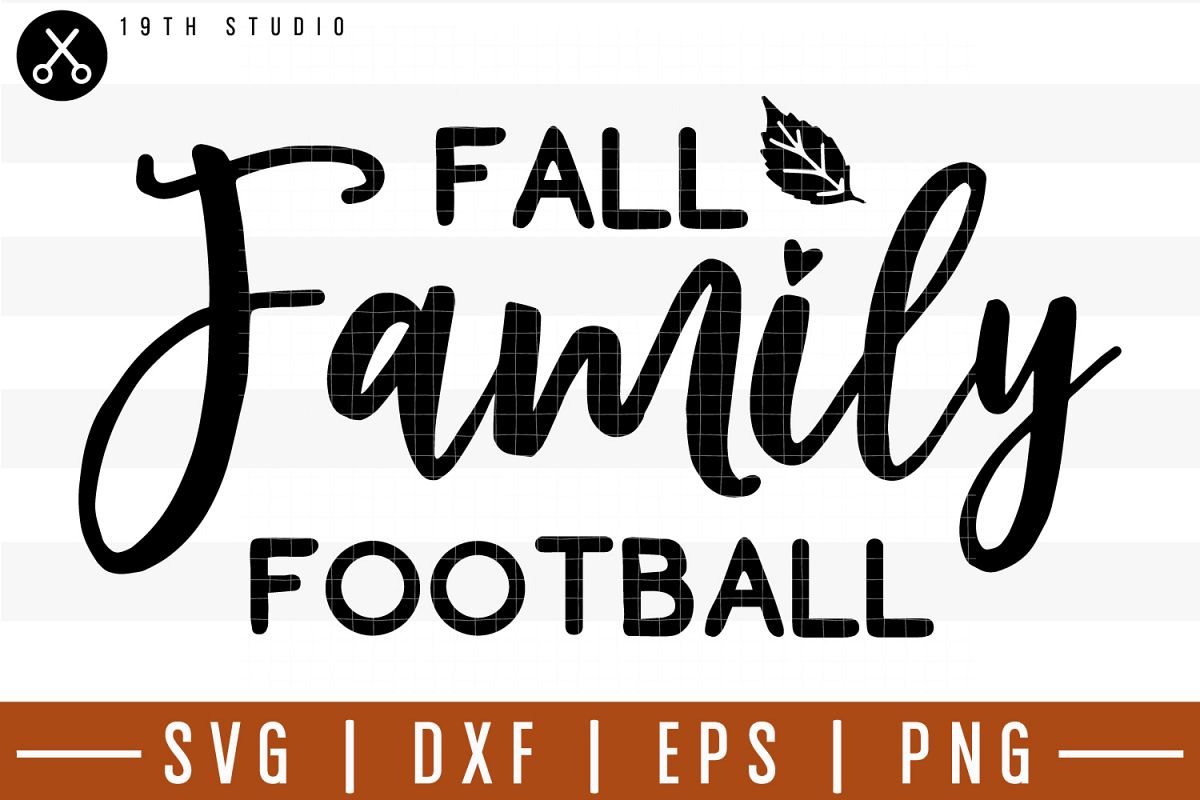Fall family football SVG| Fall SVG example image 1