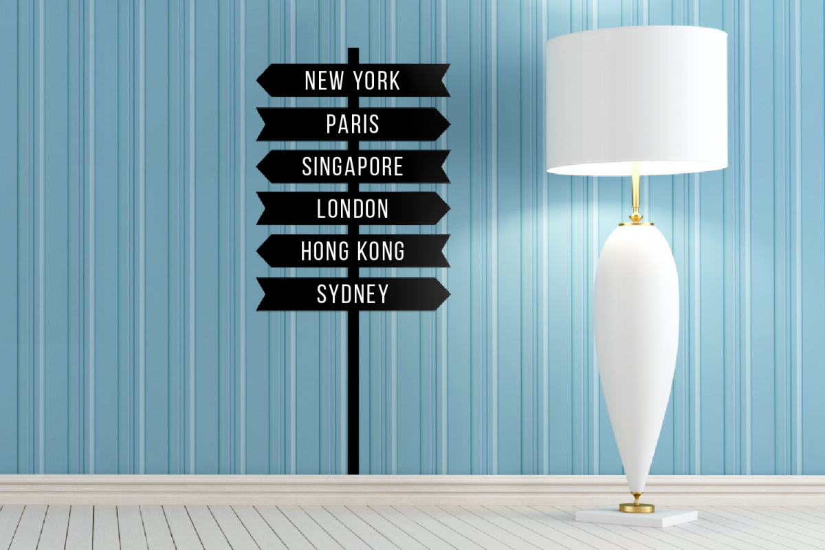 Customizable Sign Post SVG File example image 1