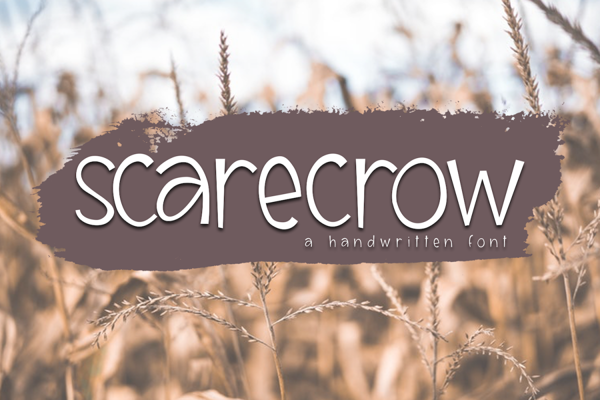 Scarecrow - A Handwritten Font example image 1