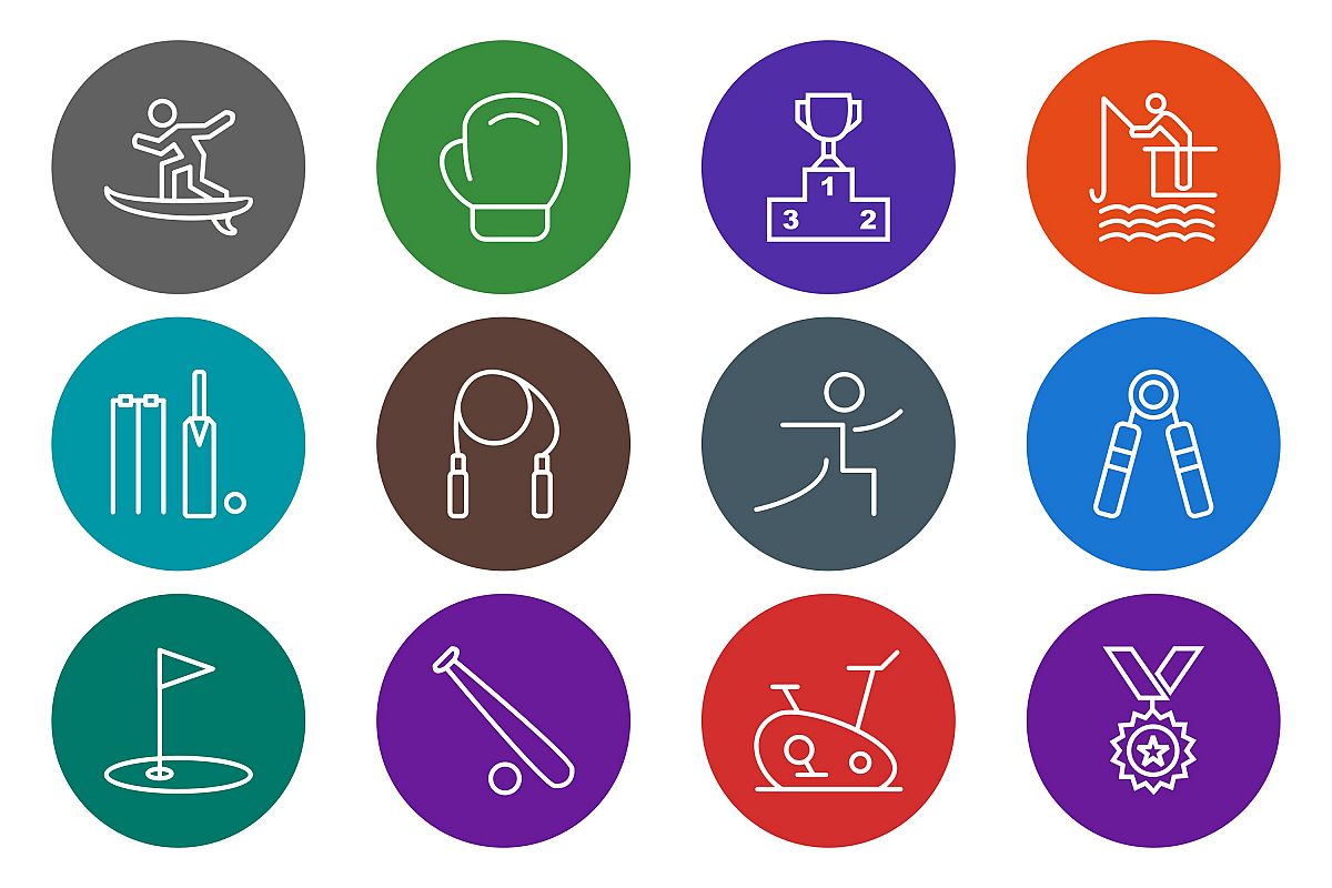 Set Of Sports And Game Icons example image 1