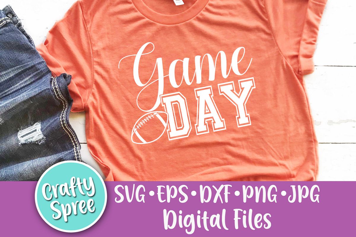 Game Day SVG PNG DXF Cut File example image 1