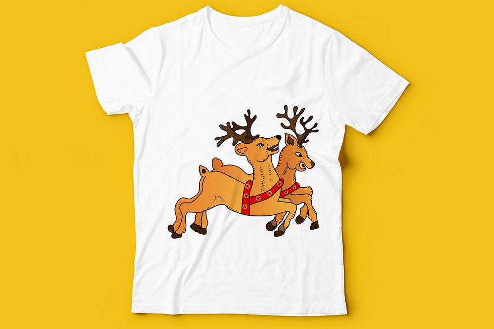 Stags Kids T-Shirt Design example image 1