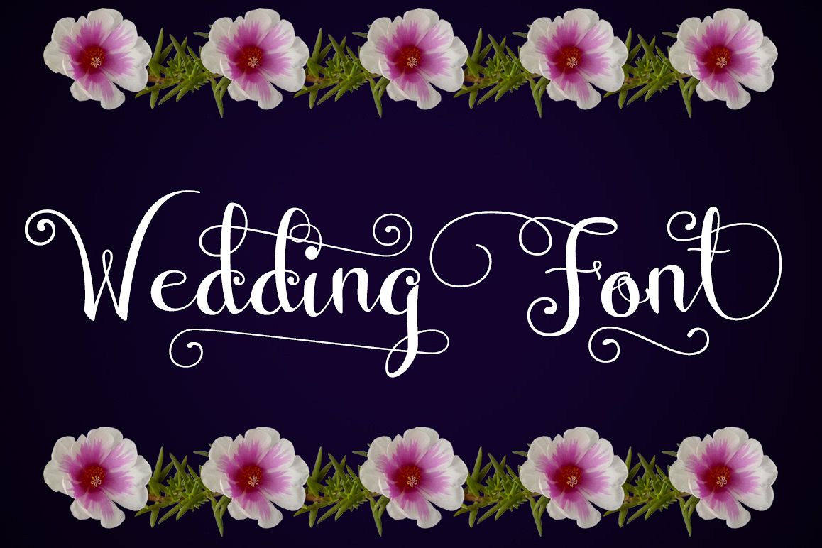 Wedding Font example image 1