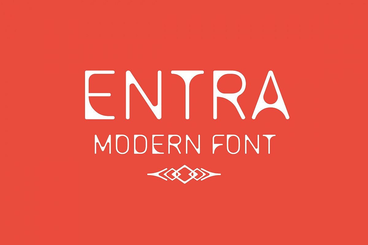 ENTRA Font example image 1