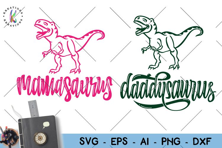 Download Daddysaurus svg Mamasaurus svg Dinosaur family svg