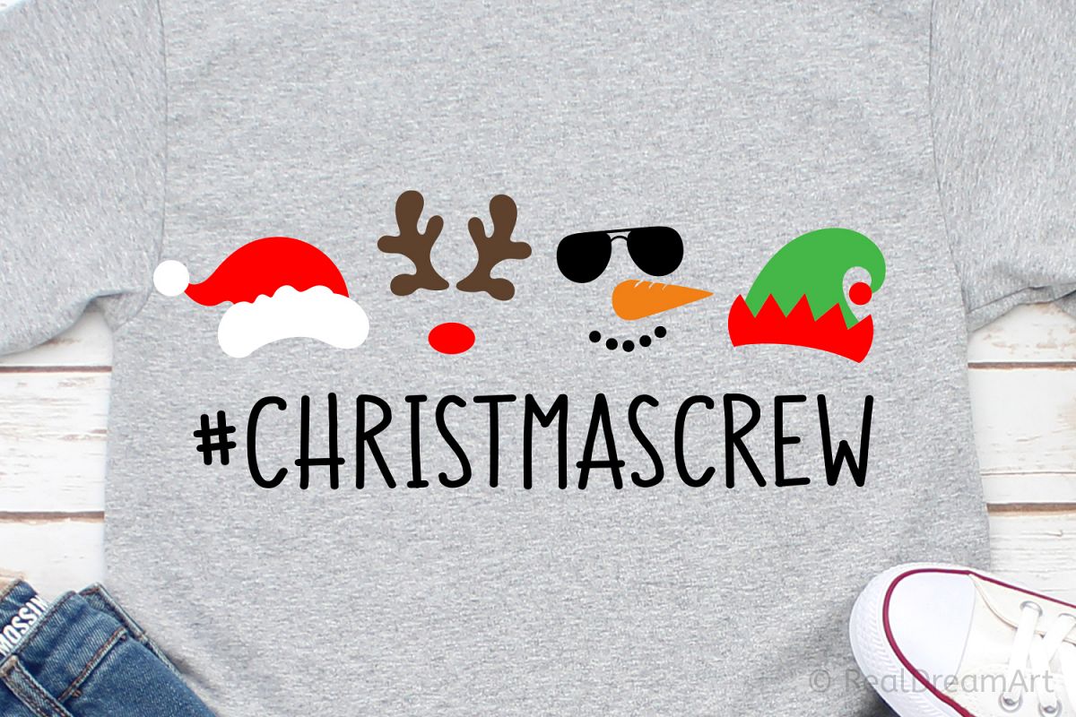 Christmas Crew SVG, DXF, PNG, EPS example image 1