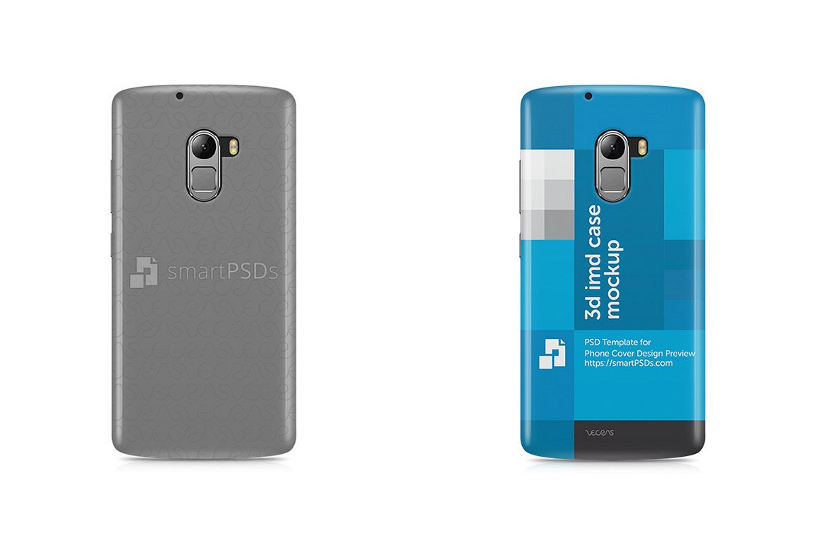 Lenovo K4 Note 3d IMD Mobile Case Design Mockup 2016 example image 1